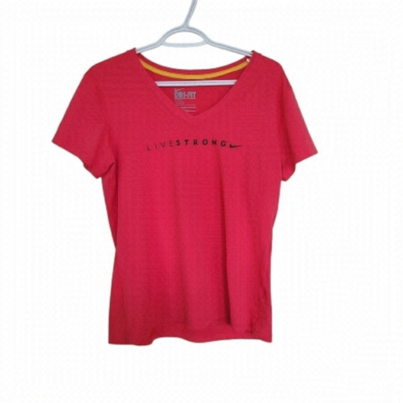 2/30 Nike DRI-FIT V- Neck Shirt Size L - Picture 1 of 8